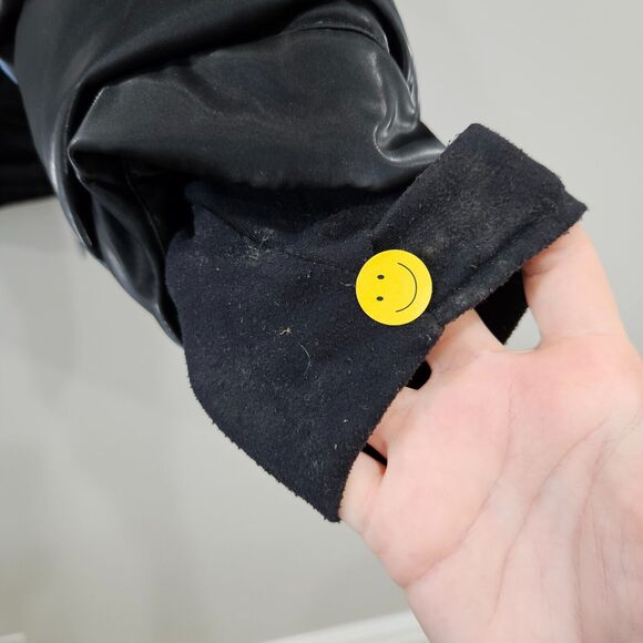 Aritzia Womens TNA Super Puff Shorty Down Puffer Jacket Plus Size 1X Black 700+ - Picture 9 of 16